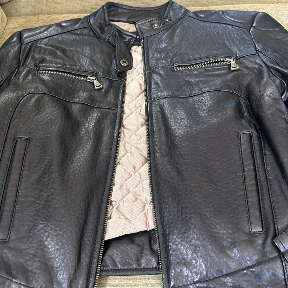 Leather jacket